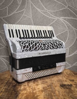 Scandalli Air VI Limited Editie Perloid Wit